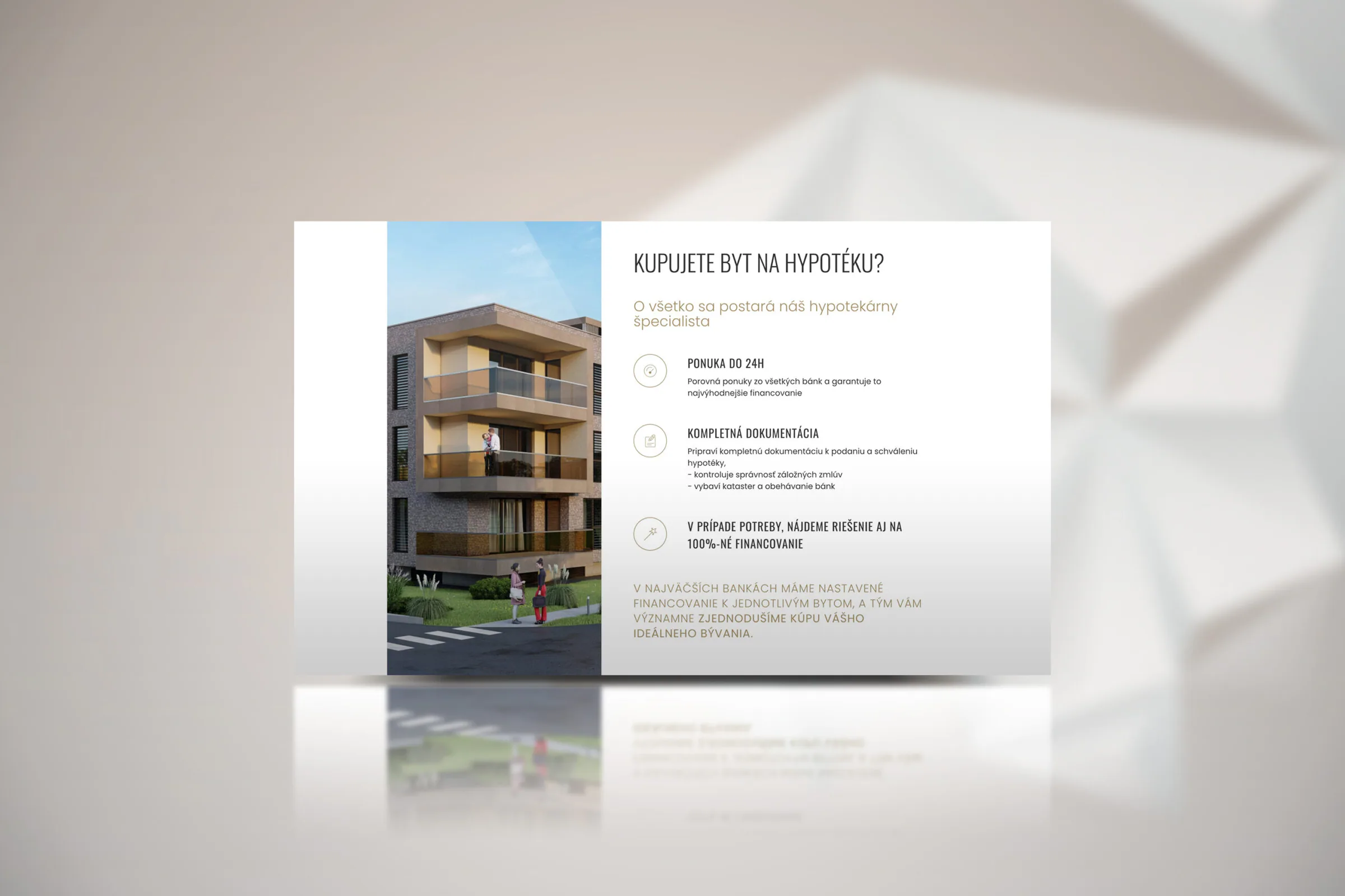 Informácie o hypotéke na webe Ideal Homes