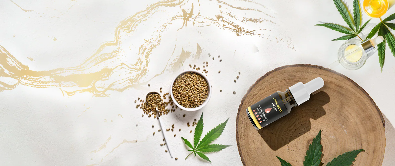 Stránka O nás e-shopu Puregold Hemp