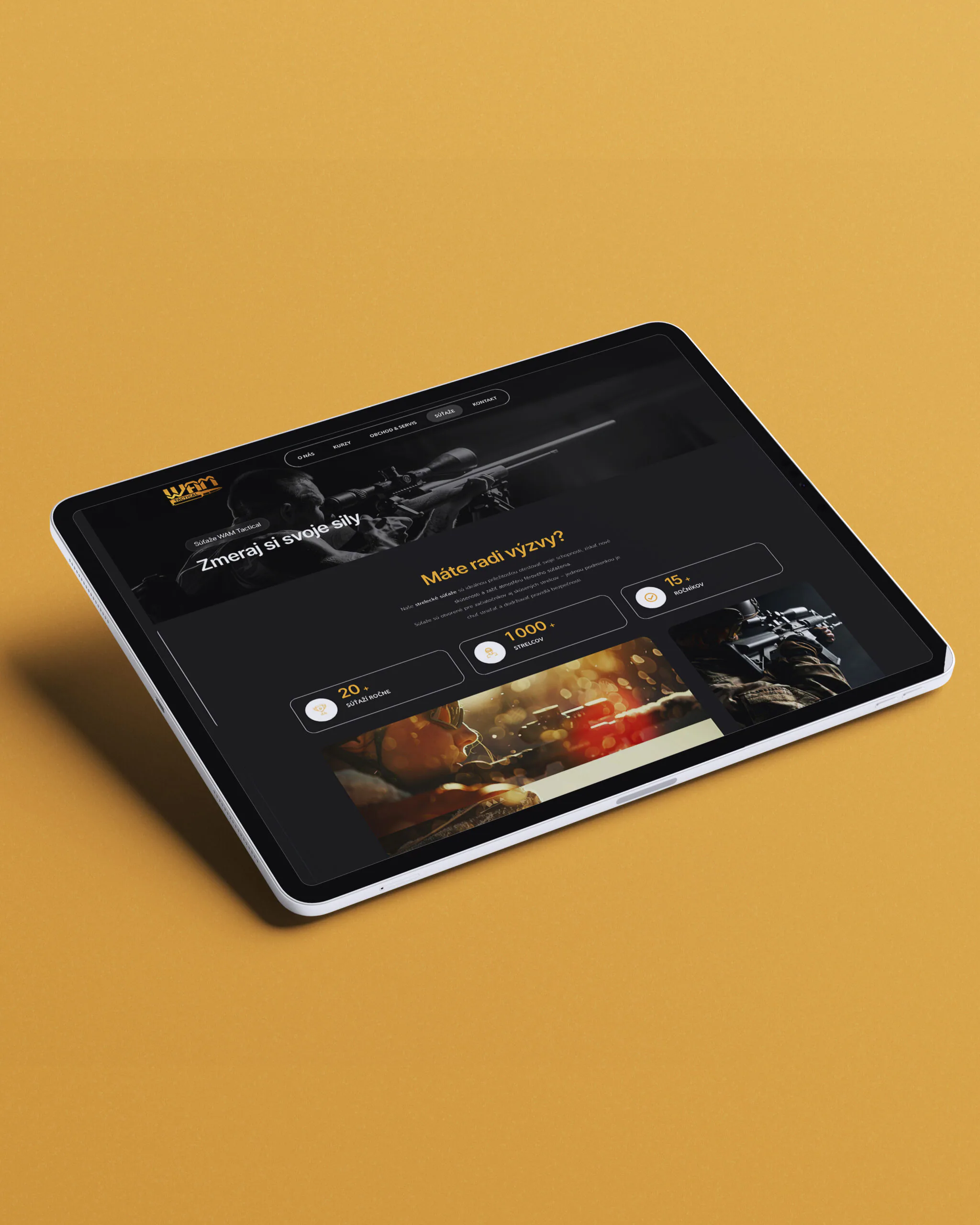 Web WAM Tactical na tablete